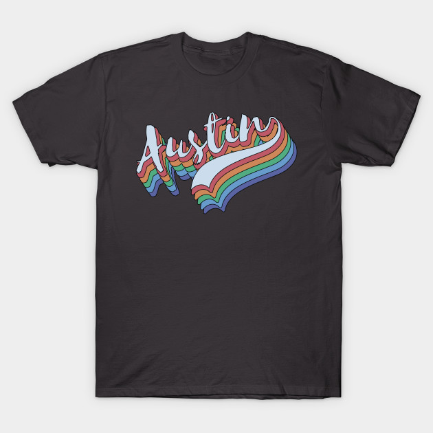 Retro Austin Texas Design Vintage Austin Austin Texas T Shirt Teepublic