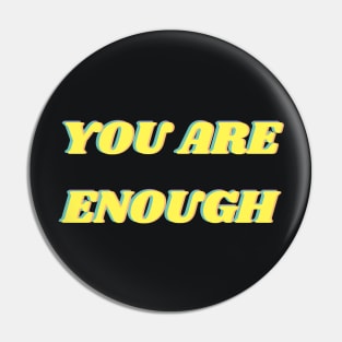 You are enough self care quote Pin