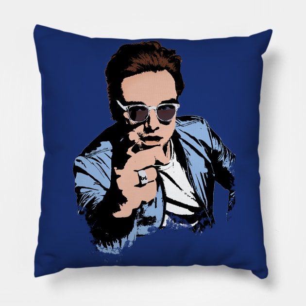 Sebastian Stan Pillow by RustedSoldier