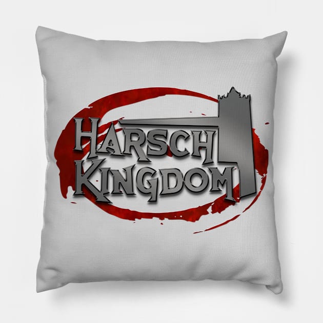 Harsch Kingdom Logo Pillow by Dice Monster Dice