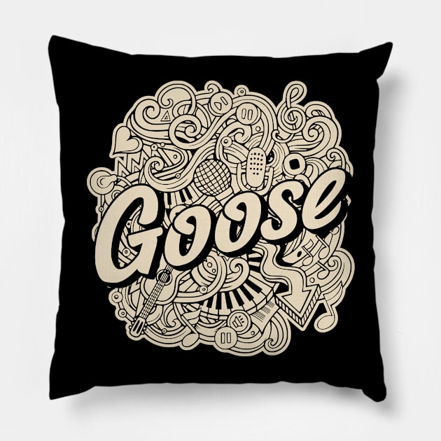 Goose - Vintage Pillow by graptail