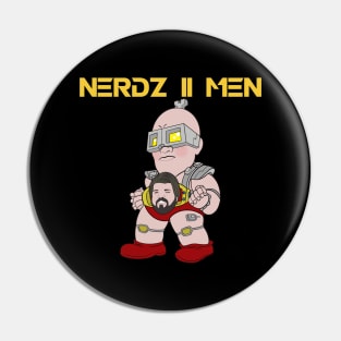 Nerdz II Men Logo Shirt Pin