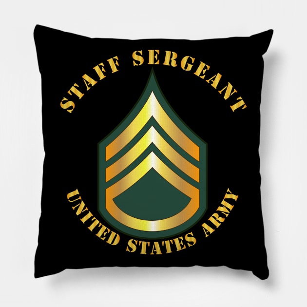 POCKET - Army - Staff Sergeant - SSG Pillow by twix123844