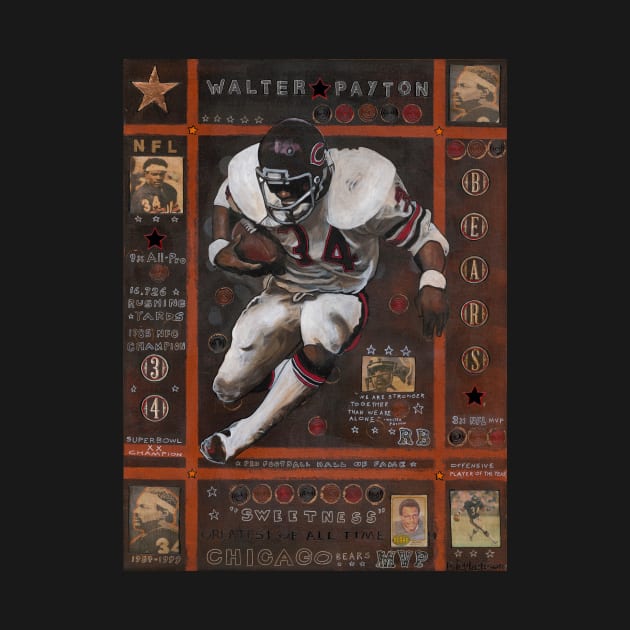 Walter payton by Raybomusic01