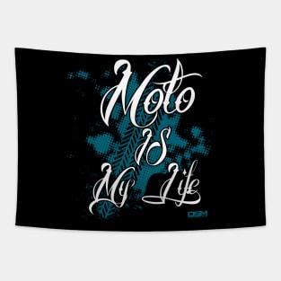 Moto is my Life Tapestry