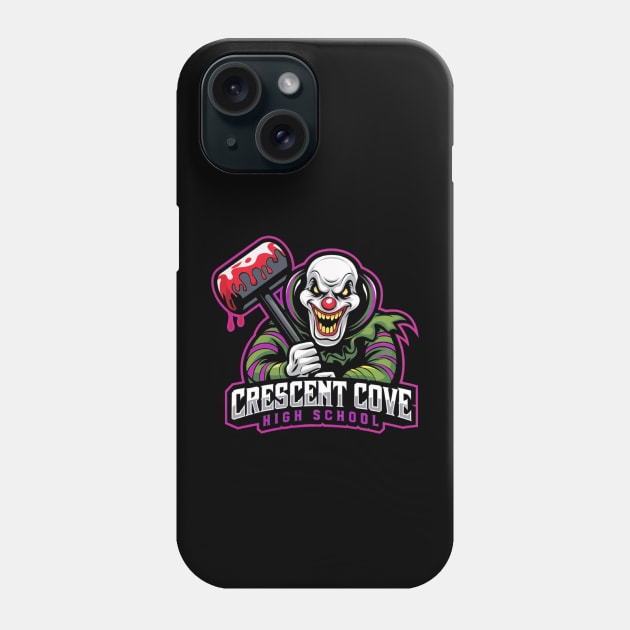 Crescent cove high school Phone Case by Cult Classic Clothing
