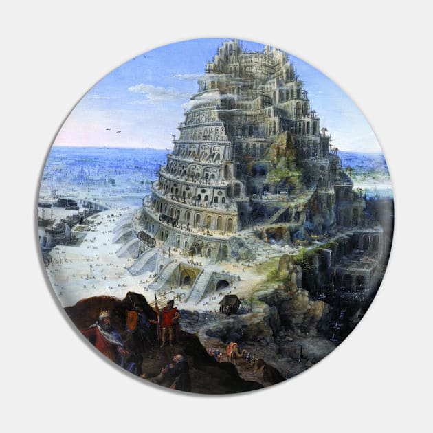 The Tower of Babel by Lucas van Valckenborch Pin by Classic Art Stall