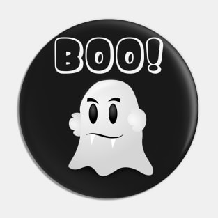 Funny Halloween Gifts Cute Boo Ghost Pin