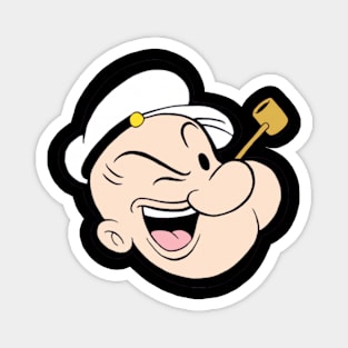 popeye design for happy 1 Magnet