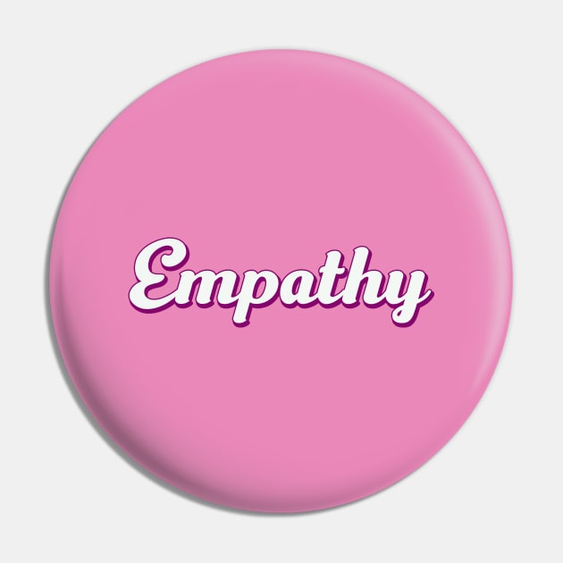 Empathy Pin by thedesignleague