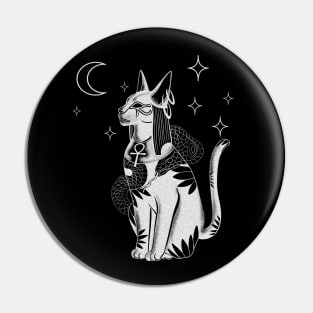 Bastet: a Feline Mystery Pin