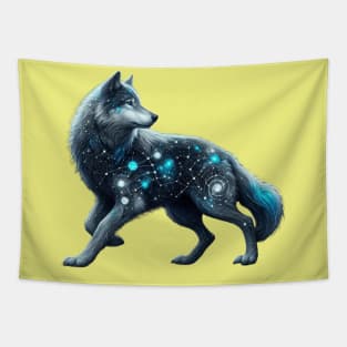 The Celestial wolf. Tapestry