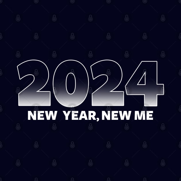 New Year, New Me 2024 New Year Resolution Slogan Meme by BoggsNicolas