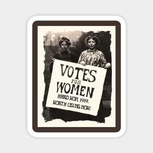 Vintage Women Vote Magnet