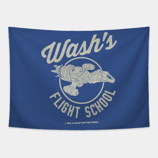 Wash's Flight School 2 Tapestry by phuongtroishop