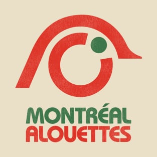 Defunct Montreal Alouettes Football Team T-Shirt