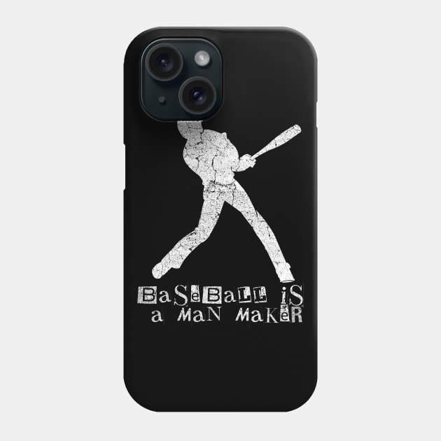 man maker baseball  by NFB Phone Case by lord cobra