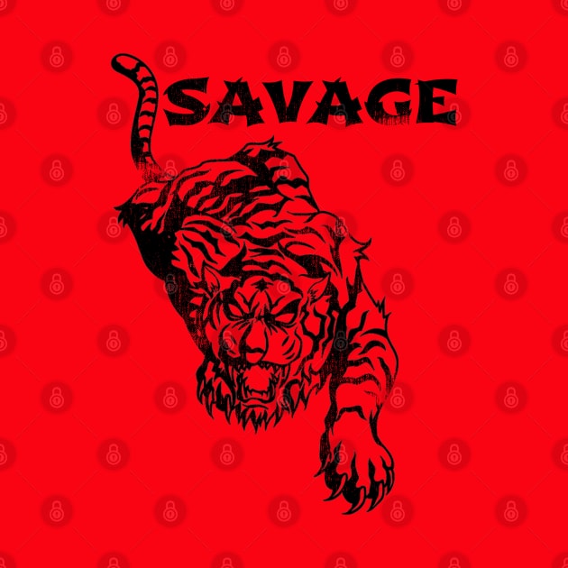 SAVAGE TIGER by MuscleTeez