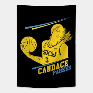 Candace Parker | Chicago Sky || Color V Tapestry