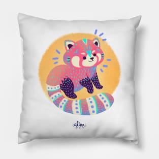 Panda Rojo Pillow