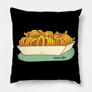 Curly curly curly fries Pillow