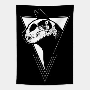 Alien Cat - Black version Tapestry