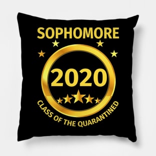 Sophomore 2020 Class Of The Quarantined T-Shirt Pillow