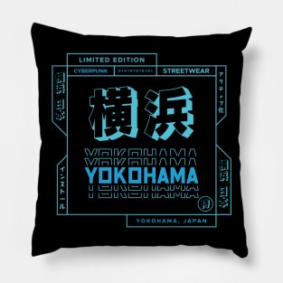 Doc Labs - Yokohama(横浜), Japan(日本) / Cyberpunk - 1 - (Blue) Pillow