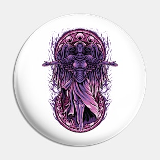 Guardian Goddess Angel Pin