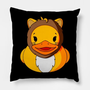 Lion Rubber Duck Pillow