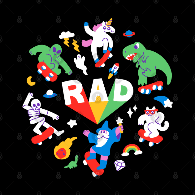 Rad Pals by obinsun