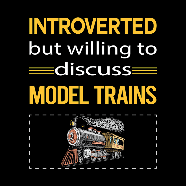 Funny Introverted Model Train Trains Railroad Railway by relativeshrimp