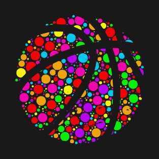 Dot day 2022 Colorful Basketball Boy International Dot Day T-Shirt