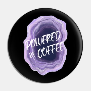 Powered by Coffee: Purple Pin