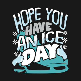 Ice skating skater sports T-Shirt