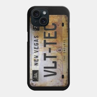 New Vegas License Plate Phone Case