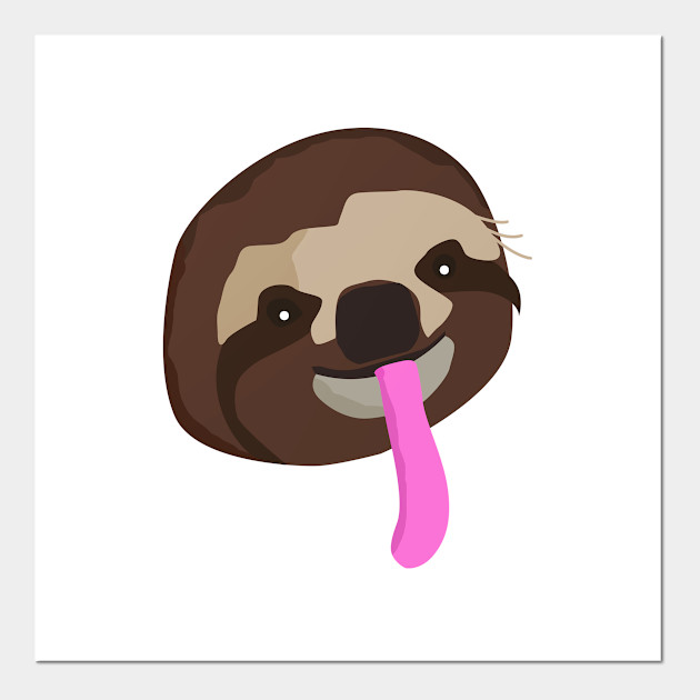 Sloth Sloth Posters And Art Prints Teepublic Uk