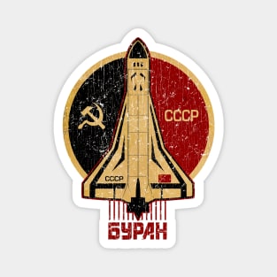 CCCP Soviet Shuttle Emblem Magnet