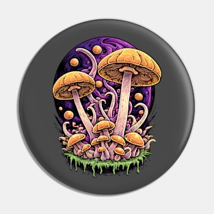 Mushrooms Pin