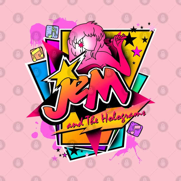 Jem And The Holograms by Tookiester