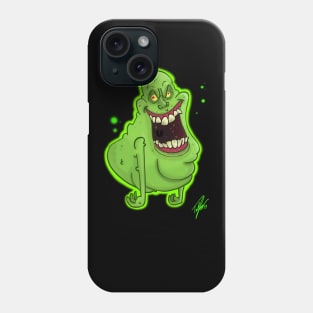 Slimer (Back) Phone Case