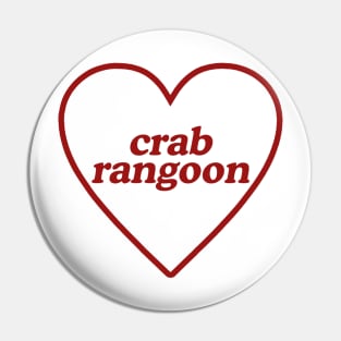 Crab Rangoon Shirt | Crab Rangoon Gift | Best Friend Gift | Crab Rangoon Pin