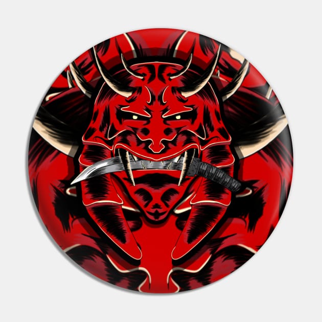 Devil head Pin by Ytkz