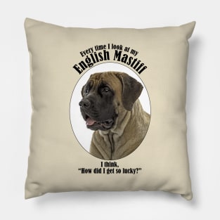 Lucky Mastiff Pillow