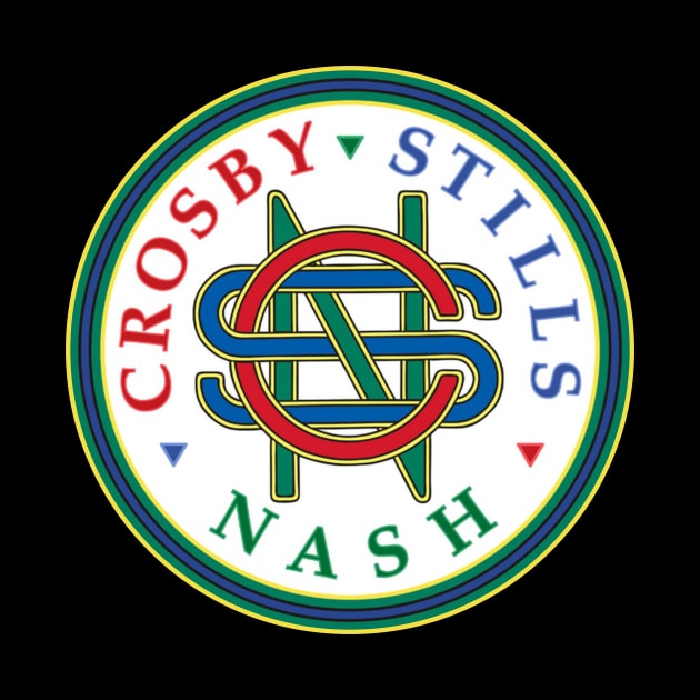 Crosby Stills Nash Young by Kurasaki