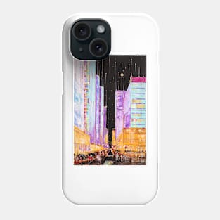 Manhattan at Night Phone Case