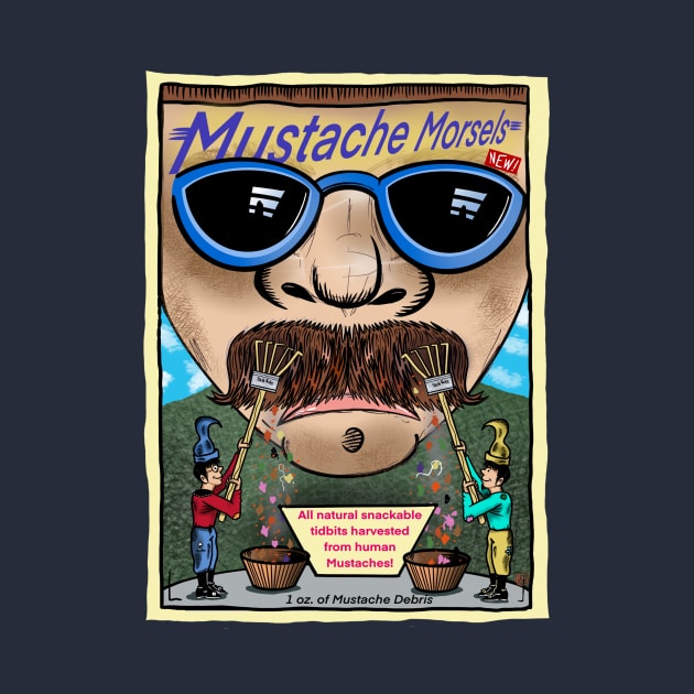 Pukey Products 17 “Mustache Morsels” by Popoffthepage