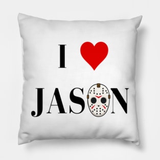 I Love Jason Pillow
