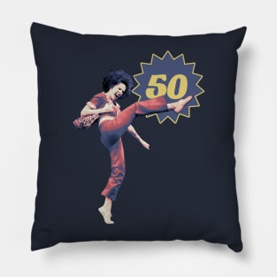 Sally O'Mally is 50 Pillow