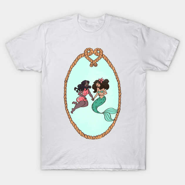 Veroveraar Latijns vrede Mermaid and Snorkel - Fantasy - T-Shirt | TeePublic